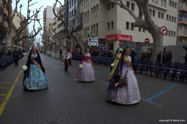65 Ofrenda Flores Fallas Dénia 2015 Falla Saladar