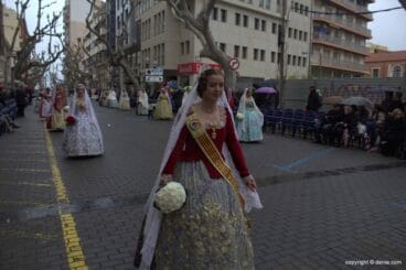 Ofrenda Flores Fallas Dénia 2015 – Falla Saladar