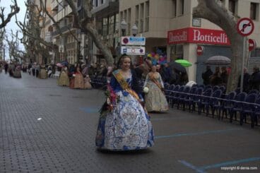 Ofrenda Flores Fallas Dénia 2015 – Falla Saladar