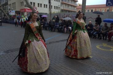 Ofrenda Flores Fallas Dénia 2015 – Falla Saladar