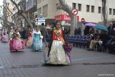 Ofrenda Flores Fallas Dénia 2015 – Falla Les Roques
