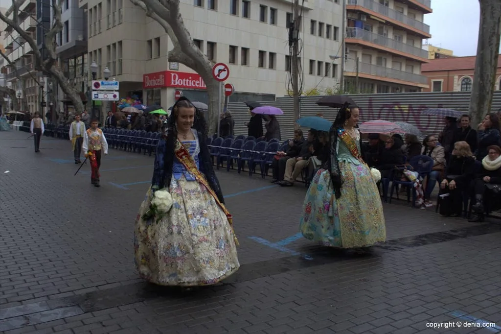 Ofrenda Flores Fallas Dénia 2015 - Falla Les Roques