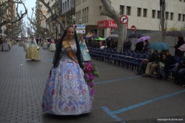 Ofrenda Flores Fallas Dénia 2015 – Falla Les Roques