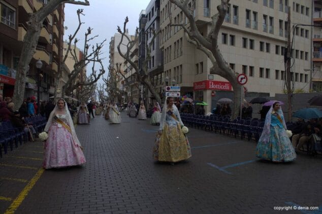 77 Ofrenda Flores Fallas Dénia 2015 Falla Les Roques