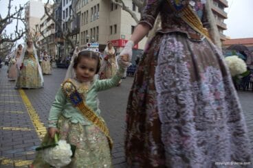 Ofrenda Flores Fallas Dénia 2015 – Falla Les Roques