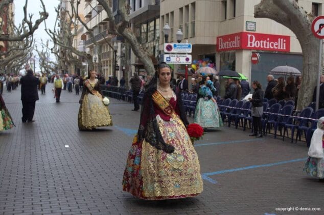 80 Ofrenda Flores Fallas Dénia 2015 Falla Les Roques