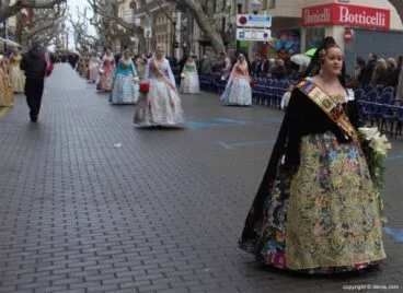 Ofrenda Flores Fallas Dénia 2015 – Falla Diana