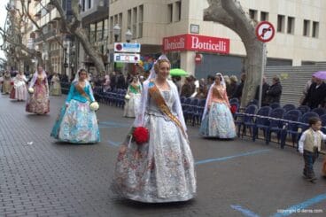 Ofrenda Flores Fallas Dénia 2015 – Falla Diana