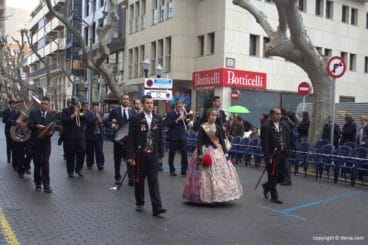 Ofrenda Flores Fallas Dénia 2015 – Falla Diana