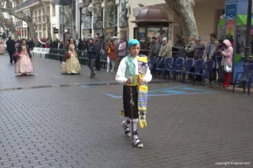 Ofrenda Flores Fallas Dénia 2015 – Falla Port Rotes