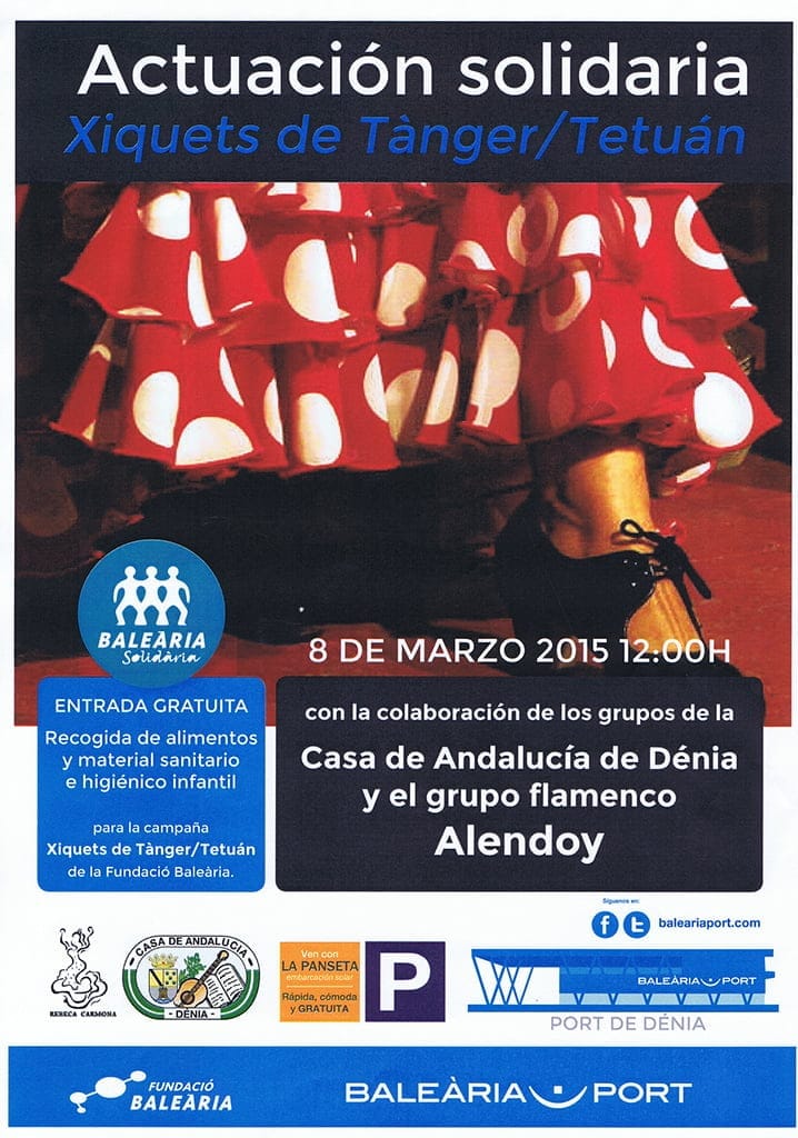 Actuación solidaria Casa de Andalucía