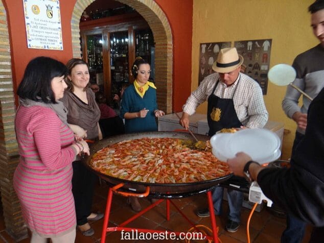 Comida en la comisión del Oeste