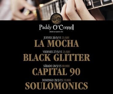 Conciertos Paddy OConnell final marzo