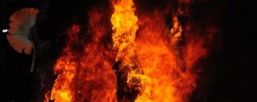 Cremà de las fallas de Dénia