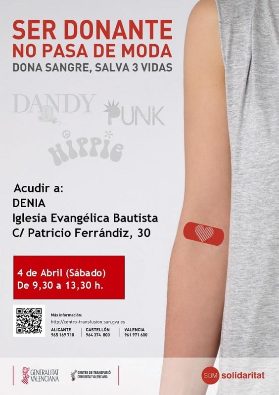 Donación de Sangre en Dénia