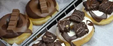 Duffins de brownie y KitKat