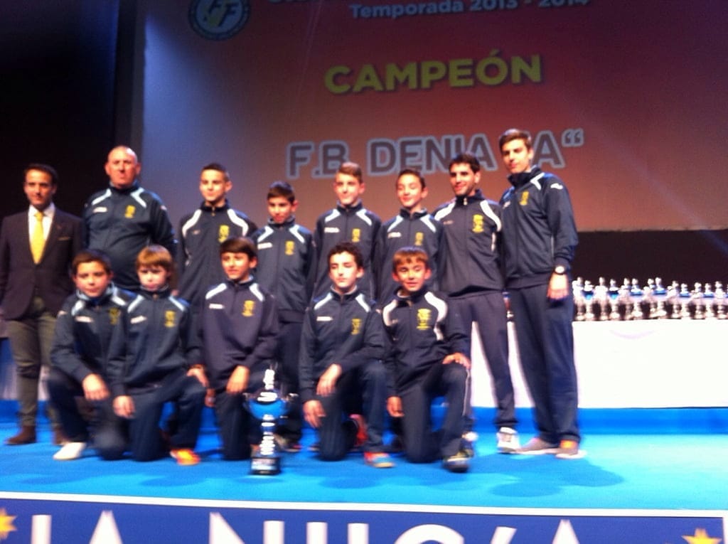 Equipo FB Dénia Alevín A