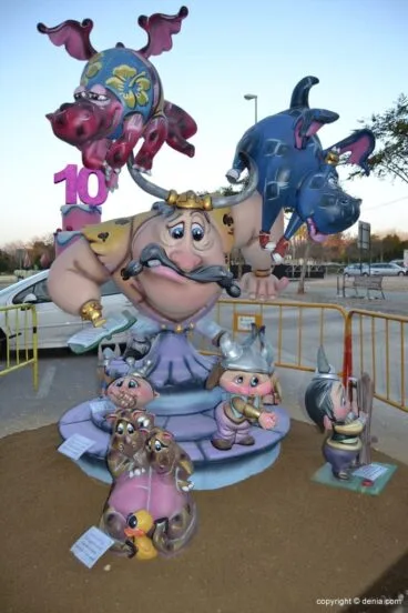 Falla Infantil Camp Roig 2015