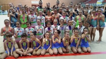 Gimnasta del Colegio Paidos