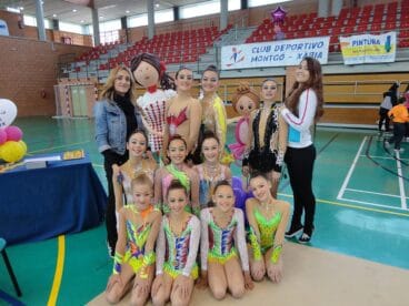 Gimnastes del Club Dénia i Calp