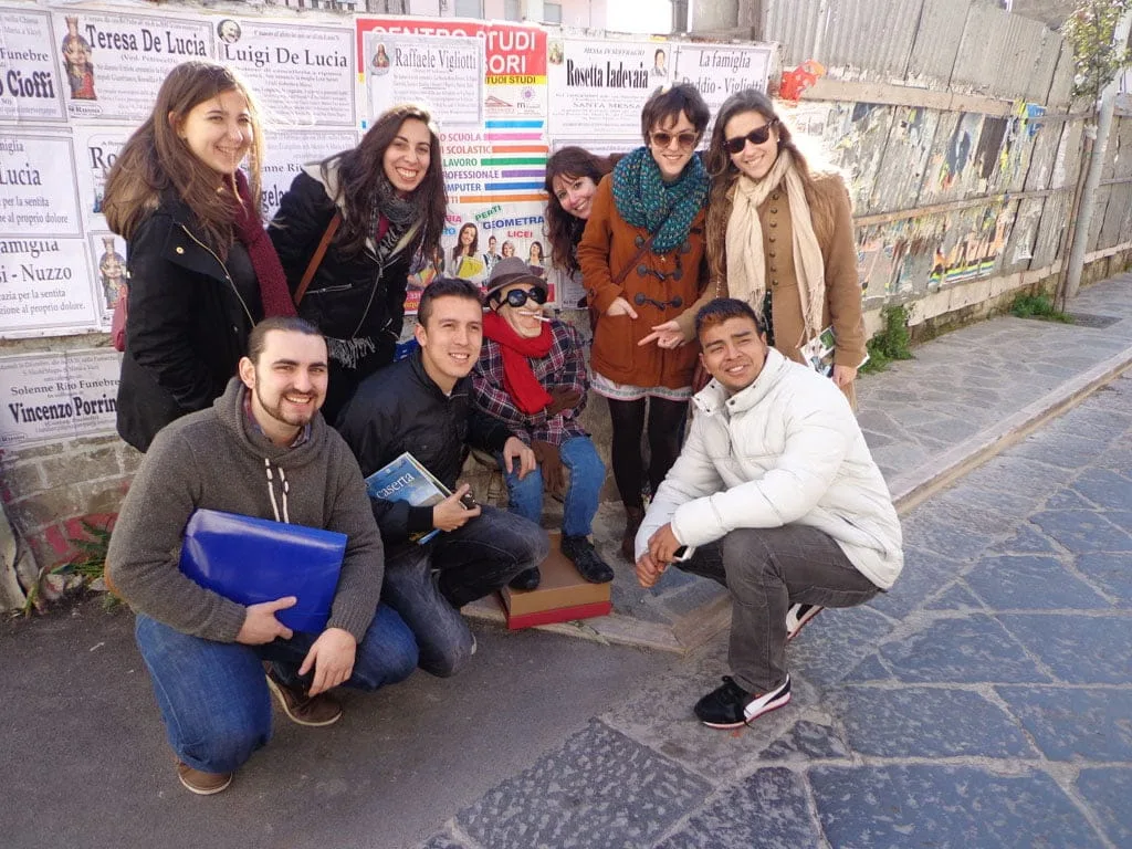 Intercambio cultural en Italia