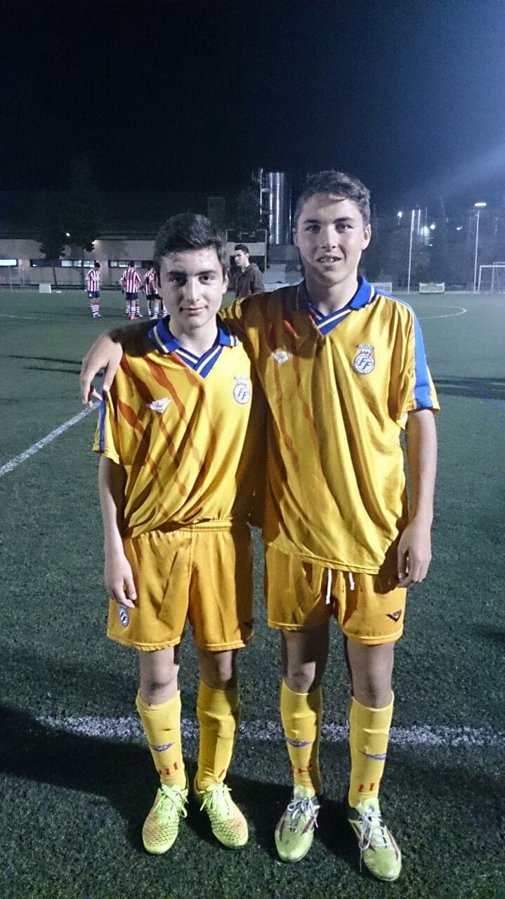 La alevín Fiamma Benitéz destacada con la Selección Valenciana Sub 12 3 José Cobo y Álex Escobar