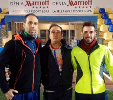 Juanan Canet Fernando Maestre y Rafa Manuel