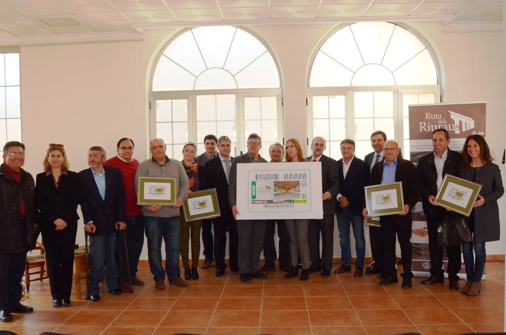 Presentación del cupón de la ruta de los Riuraus