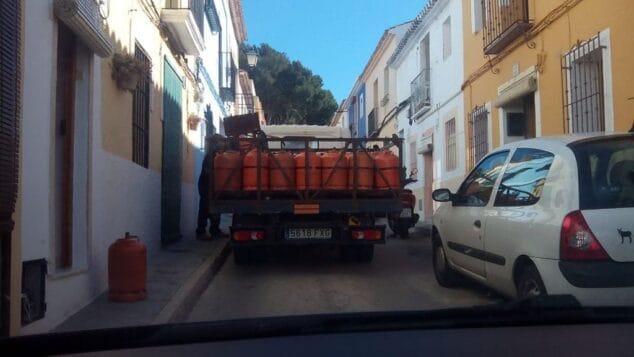 Repartidos de butano en Les Roques