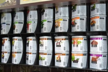 Variedad de tés de Duffin Dagels