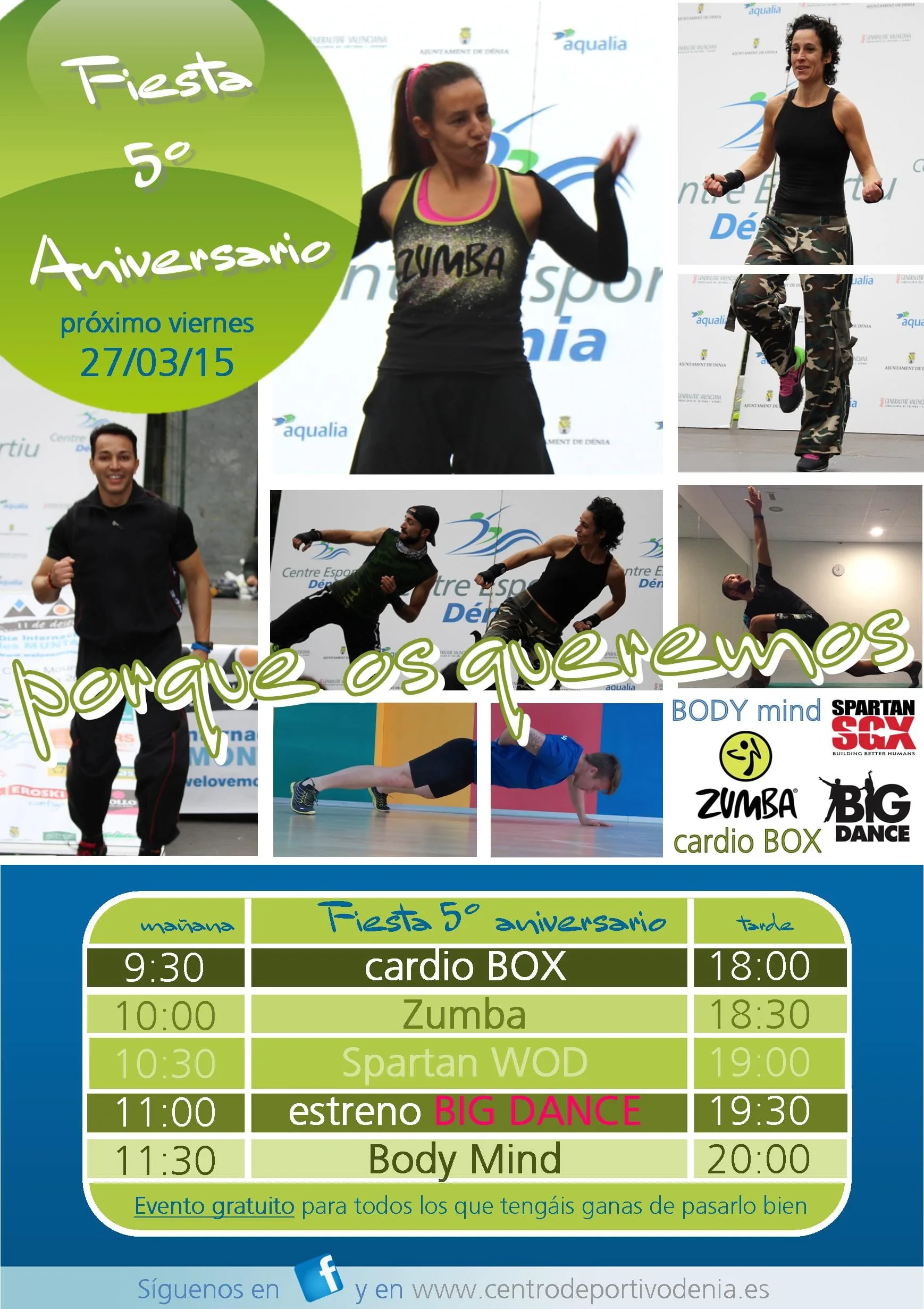Jornada de actividades para celebrar el 5º aniversario del Centro Deportivo Dénia 2 evento