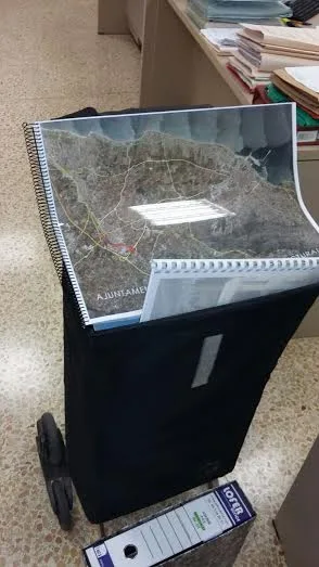 carrito con documentación