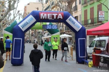 2º Marcha Solidaria Deniacom a favor del CEE Raquel Payà – llegada a meta