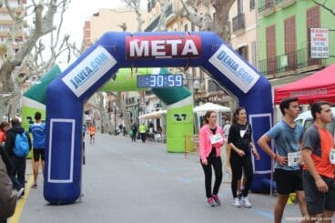 2º Marcha Solidaria Deniacom a favor del CEE Raquel Payà – llegada a meta