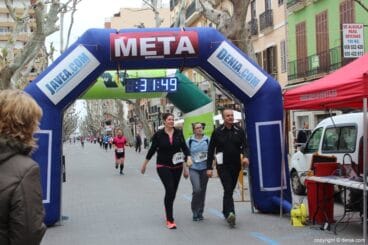2º Marcha Solidaria Deniacom a favor del CEE Raquel Payà – llegada a meta