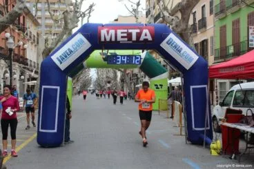 2º Marcha Solidaria Deniacom a favor del CEE Raquel Payà – llegada a meta