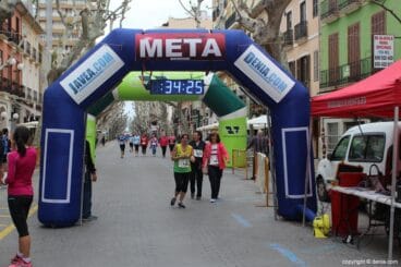 2º Marcha Solidaria Deniacom a favor del CEE Raquel Payà – llegada a meta
