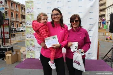 Entrega de premios de la 2º Marcha Solidaria a favor del Raquel Payà