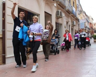 2º Marcha Solidaria Deniacom a favor del CEE Raquel Payà – caminantes
