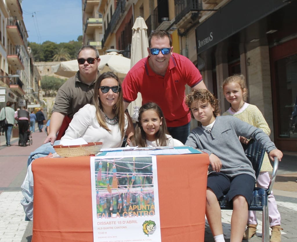 Apuntà en la falla Centro