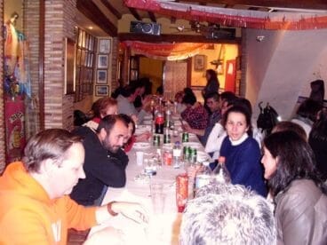 Cena en el casal de Baix la Mar