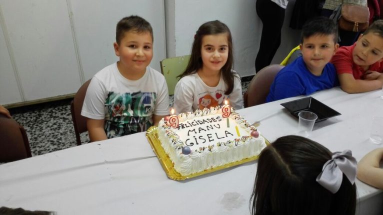 Cumpleaños de Gisela y Manu