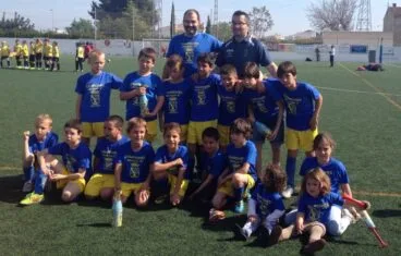 Equipo Benjamin B de la EMF. Dénia