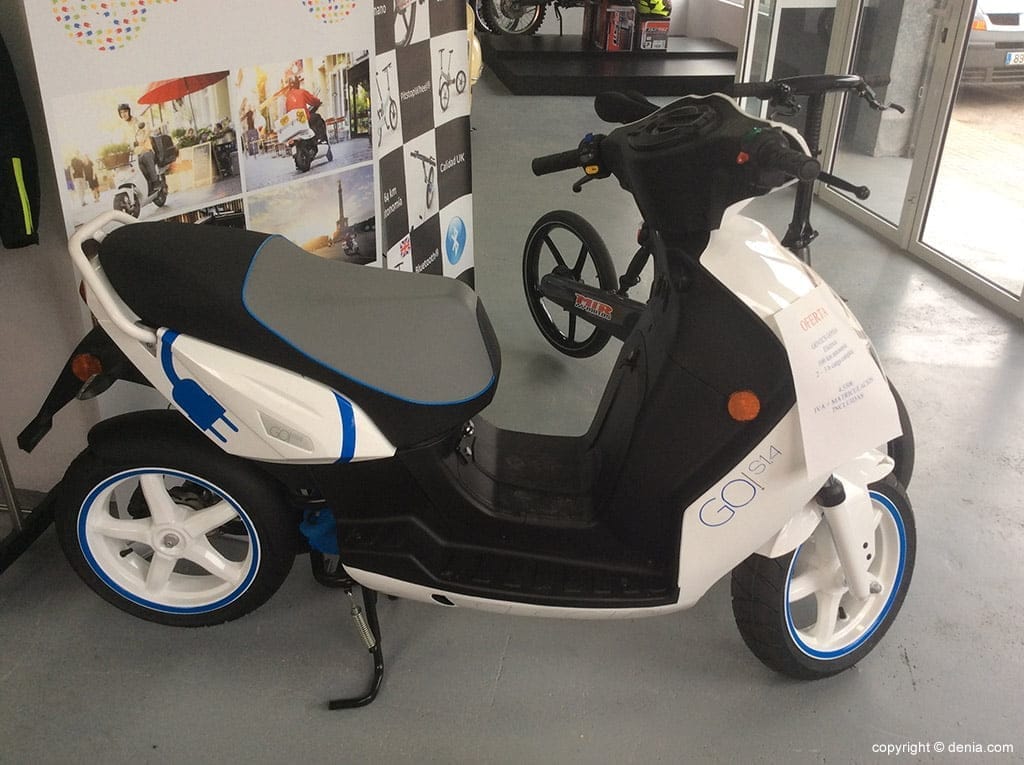 Las mejores bicicletas y ciclomotores eléctricos en Dénia 2 GO! s1.4