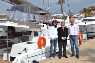 Gabriel Martínez con Jana Sánchez