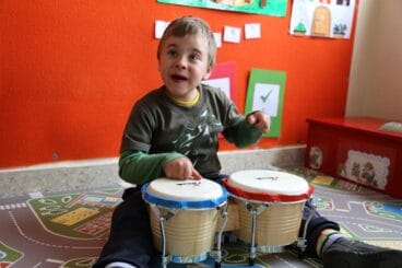 Instrumentos musicales en el Raquel Payà