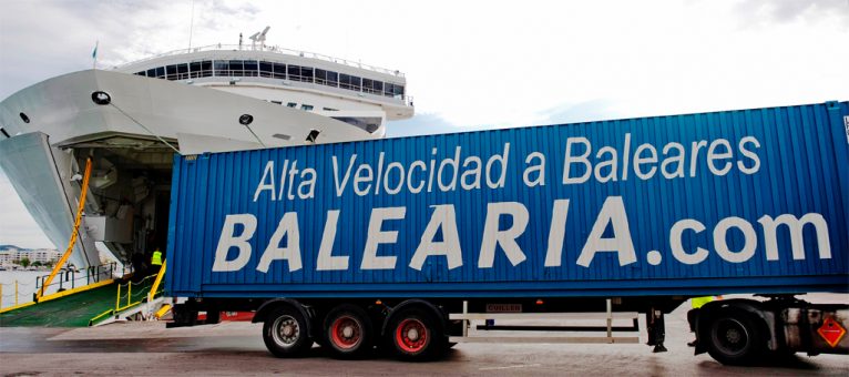 Línea de transporte de mercancías de Balearia
