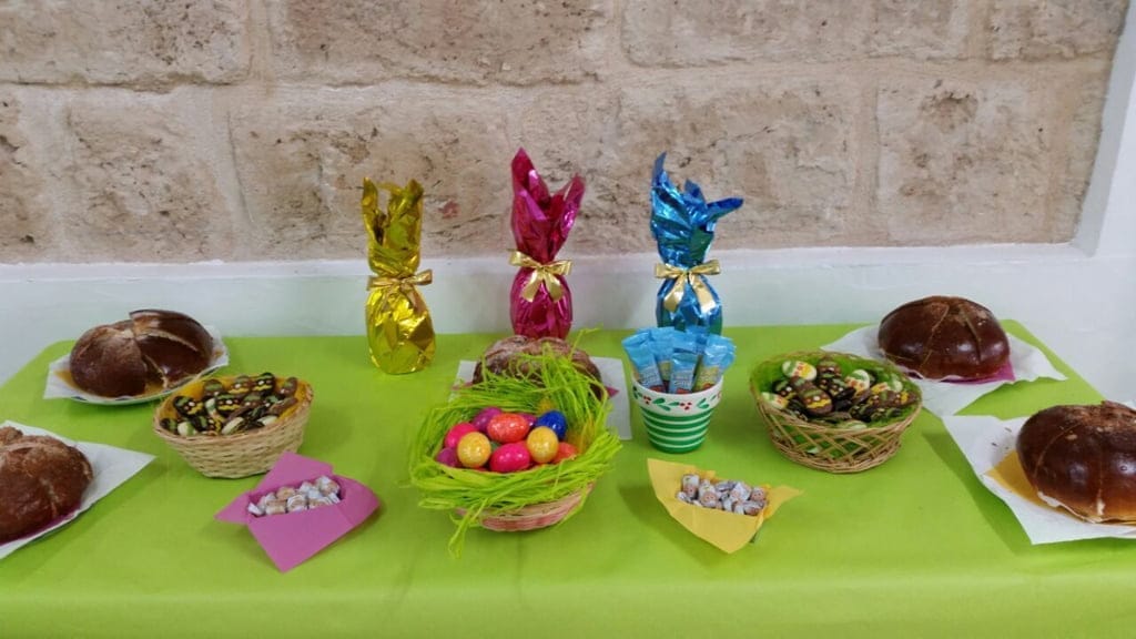 Merienda de pascua en la falla Saladar