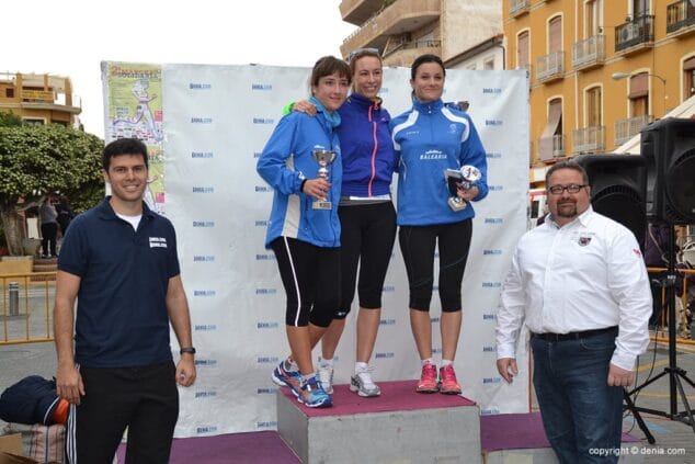 Podium Senior Femenino