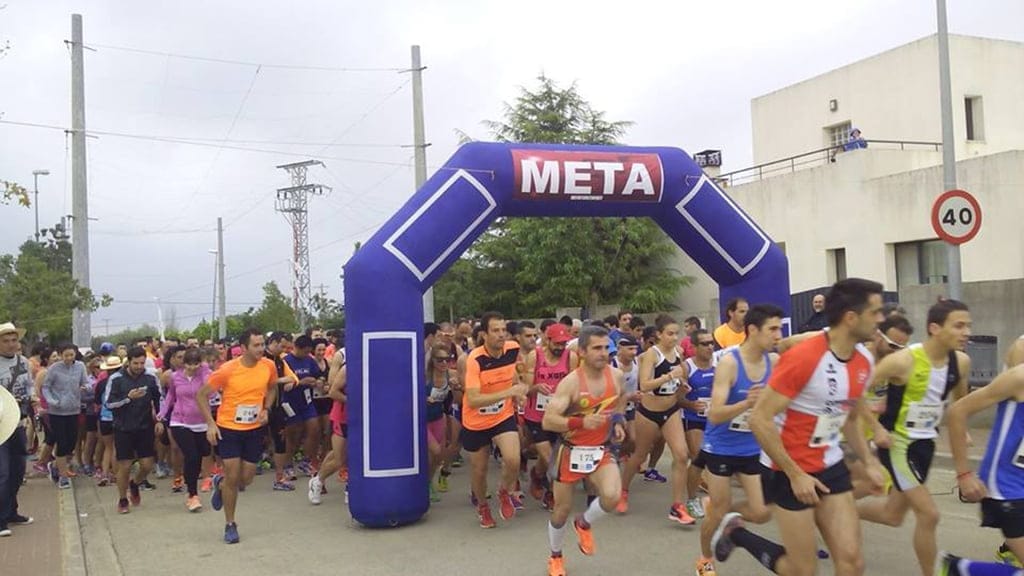 Salida de la carrera de La Xara